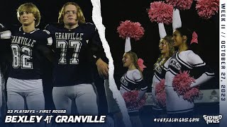 3 Granville LIGHTS UP 14 Bexley in D3 First Round 5327 🏈 [upl. by Bernadette]