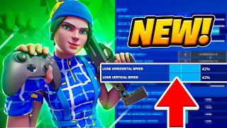 NEW BEST Controller Settings For Fortnite Chapter 5 PS4PS5XboxPC [upl. by Hedaza]