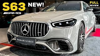 2024 MERCEDES AMG S63 800hp BRUTAL Sedan NEW V8 Sound FULL InDepth Review Exterior Interior [upl. by Dawna]