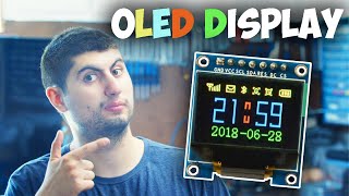 Making a OLED Display work with Arduino  Step by step guide  MultiColor I2C SPI LCD [upl. by Scrivenor]