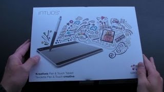 Wacom Intuos Small Creative Pen amp Touch Tablet  Unboxing [upl. by Lalise114]