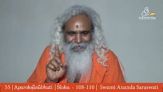 55  Aparokshanubhuti  Verse No 108 to 110  MAUNAM and Desham  Swami Ananda Saraswati [upl. by Perkin]