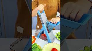 Multifunctional vegetable cutter Cut radishes cut green onions cut ginger etc kitchen food [upl. by Newmann]