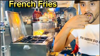 French Fries Recipe Italian style  multan most delicious tasty finger chips Pakistani street food [upl. by Colburn]