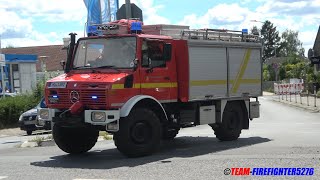 PKW rast in Holztransporter  Personen eingeklemmt Großübung Licht und Feuer in Nidderau [upl. by Delbert898]