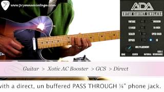 ADA GCS2 Guitar Cabinet Simulator [upl. by Ettennyl]