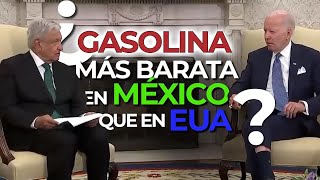 ¿Gasolina más barata en México que en EUA [upl. by Bonneau143]