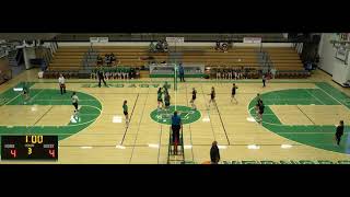 Pierre TF Riggs vs Mitchell High School Girls Sophomore Volleyball [upl. by Novek634]