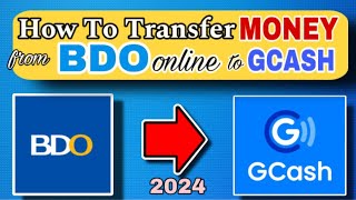 Send Money from BDO to GCASH in SECONDS [upl. by Nameerf]