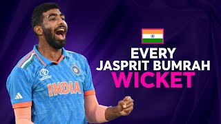 Every Jasprit Bumrah wicket at Cricket World Cup 2023 [upl. by Tzong]