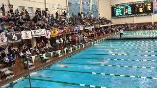 2024 NE District D2 Championship Boys 500 Freestyle SR Ethan Bruner and Johnny Denning [upl. by Carlynn]