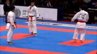 Team Kata  Bunkai UNSU by JAPAN  FINAL 21st WKF World Karate Championships [upl. by Okimuy]