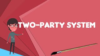 What is Twoparty system Explain Twoparty system Define Twoparty system [upl. by Fang6]