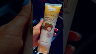 Bramley sheabutter exfoliating body scrub YouTubeMadeForYou 100shorts2024 beautybloggers shorts [upl. by Eibba648]