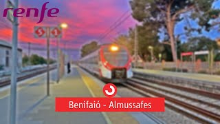 Benifaió  Almussafes  Renfe Cercanías [upl. by Saylor475]