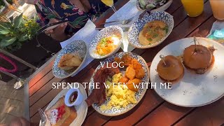 weekly vlog  ocean club beach day  rva momdaughter day  brunch amp shopping in DC  morning walk [upl. by Niwri]