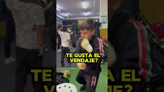 TE GUSTA EL VENDAJE🥊🔥boxeo venda proteccion nudillos boxeador mma k1 viral mexico [upl. by Ayokal]