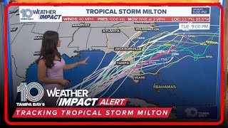 TROPICAL STORM MILTON UPDATE  Saturday Oct 5  9 pm update [upl. by Aicileb482]