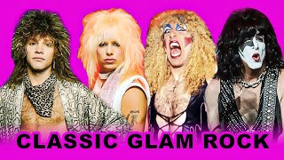 Classic Glam Rock  Greatest Glam Rock Songs [upl. by Ikilisav]