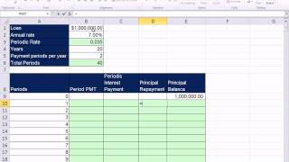 Excel Finance Class 43 Business Amortized Loans [upl. by Aleece]