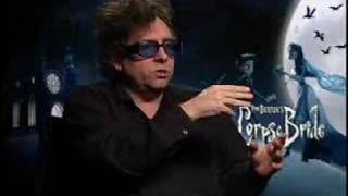 Tim Burton interview for Corpse Bride [upl. by Haelem]