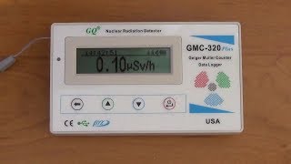 Dosimeter GQ GMC320 PLUS [upl. by Annez]