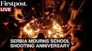 LIVE Serbia Marks One Year Anniversary of School Shooting Tragedy [upl. by Shipp]