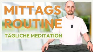 Tägliche Mittagspausenmeditation  Ruhe und Erholung für zwischendurch [upl. by Nilla]