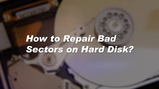 Remove Bad Sectors From Hard Disk  How to Repair Hard Disk Error at Home  Bad Sector Repair [upl. by Akimad]