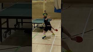 WORST WAY TO END A RALLY 🏓😭😭😭 shorts bestmoments [upl. by Nolur534]