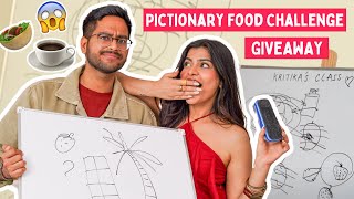 EPIC FOOD PICTIONARY CHALLENGE 🔥 GIVEAWAY FOOD CHALLENGE MONTH ep 1 ftkritikathatbohogirl [upl. by Dalpe168]