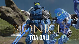 Toa Gali from Bionicle in Halo Fit [upl. by Anidem]