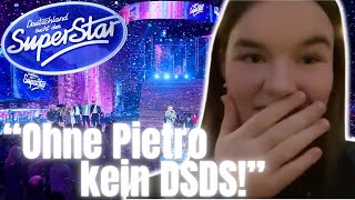 DSDS Finale 2024 Ohne Pietro kein DSDS  Live im Studio amp Reaktion 🎤 [upl. by Kemme]