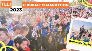 Jerusalem Marathon 2023  Team Lifeline Israel [upl. by Pfister174]