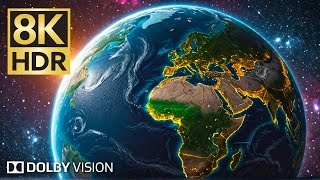 Earth in Dolby Vision HDR 8K Video Ultra HD 120fps [upl. by Hogue416]