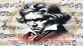 Beethoven – Piano Sonata Nr 15 In D Major Op 28 Pastoral – III Scherzo Allegro Vivace [upl. by Assereht]