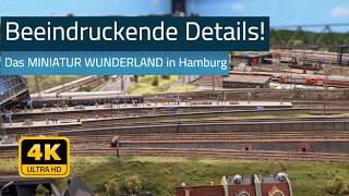 Miniatur WUNDERLAND in Hamburg  Informationen amp Aufnahmen von der größten Modelleisenbahn der Welt [upl. by Rabma]