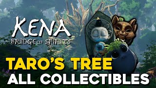 Kena Bridge Of Spirits All Collectibles In Taros Tree All Rots Masks Hats [upl. by Lotsyrc]