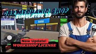 New Service Car Repair Shop v1015 ‼️Car Mechanic Shop Simulator 3D  EP 4  Gameplay Android [upl. by Shipp]