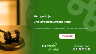 Metaperitaje Una Mirada al Derecho Penal [upl. by Mathe]