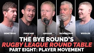 Player Movement In The NRL  Rugby League Round Table  Episode 8 [upl. by Nillad]