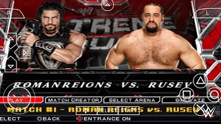 Full match Roman Reings Vs Rusev [upl. by Frederique]