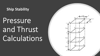 Ship Stability Basics  Pressure and Thrust calculations [upl. by Zined377]