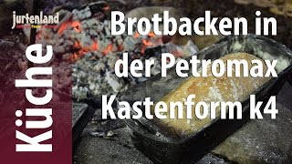 Backen am Lagerfeuer  Brot in der Kastenform  Jurtenland [upl. by Misti]