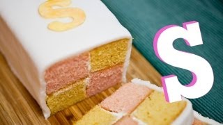 BATTENBERG CAKE RECIPE  SORTED [upl. by Aikemal]