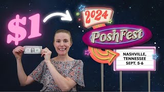 1 To Posh Fest 2024 Im turning a buck into enough to pay for PoshFest by selling on Poshmark [upl. by Virginie]