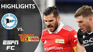 Arminia Bielefelds WINLESS run extends to 6 games in draw with Union Berlin  ESPN FC Highlights [upl. by Dnilasor806]