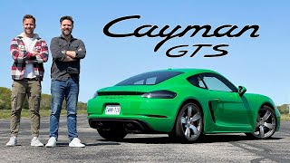 2023 Porsche 718 Cayman GTS 40 Quick Review [upl. by Elamaj339]