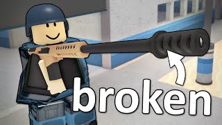 This is the Most BROKEN Gun in Phantom Forces [upl. by Kamp402]