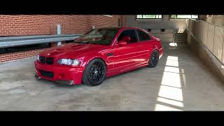 BMW e46 M3 Coupe Imola Red [upl. by Rochester394]